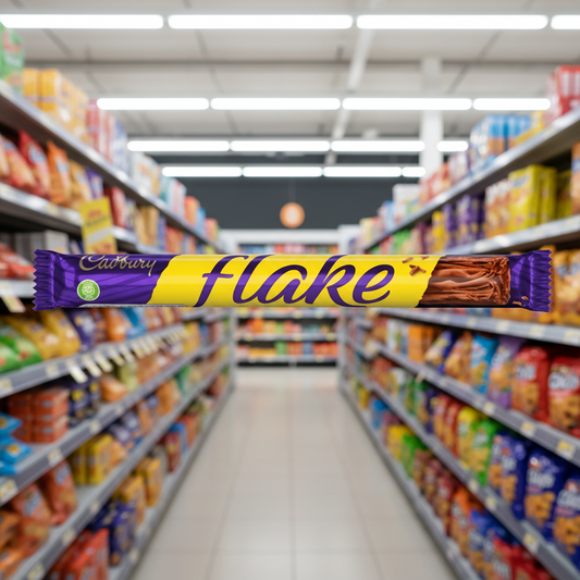 Cadbury Flake Riegel | Großpackung mit 48 x 32g