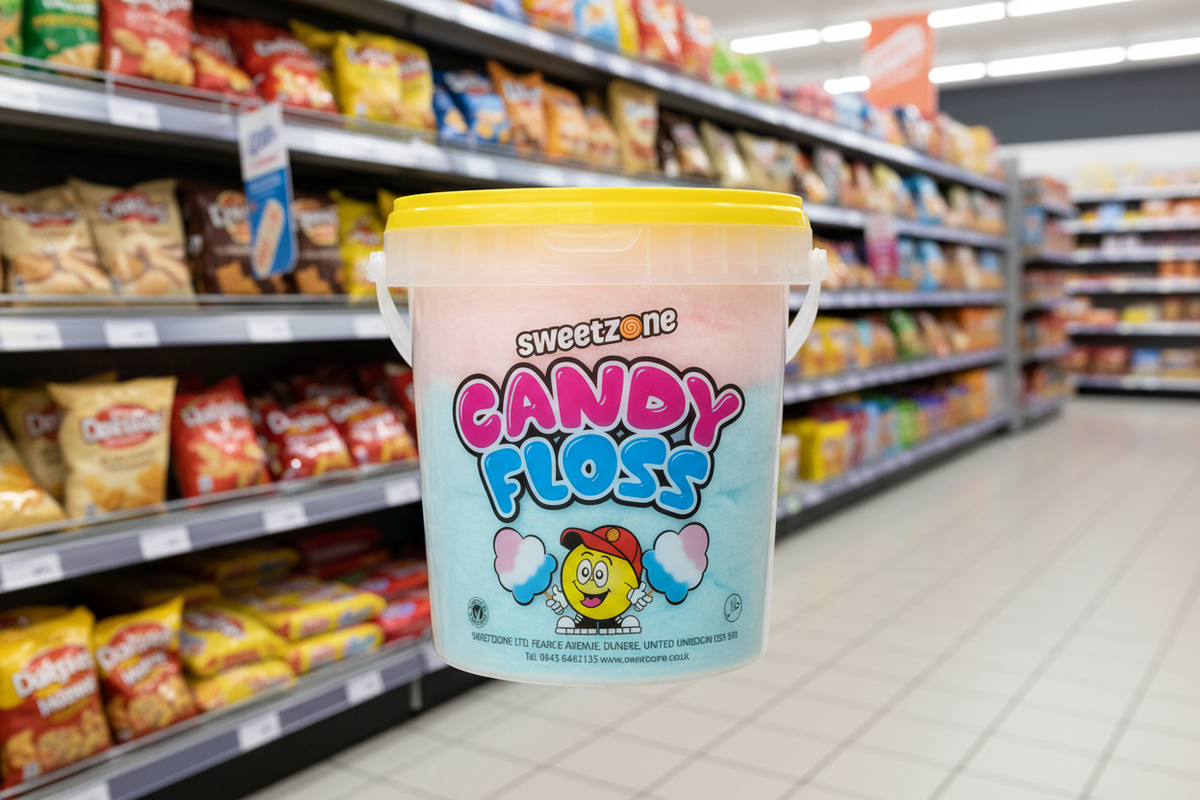 6 x Sweetzone Candy Floss 50Gm