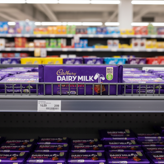 Cadbury Dairy Milk Turkish Irish 47g x 24 Riegel