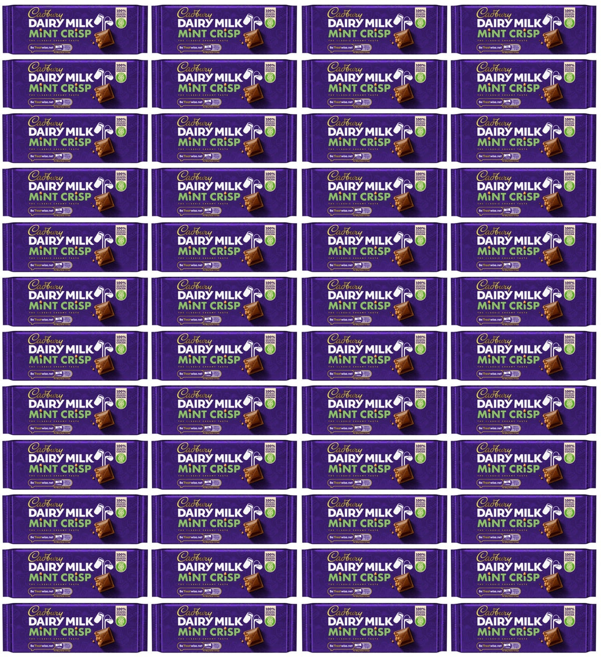 48 x Cadbury Dairy Milk Mint Crisp 54G