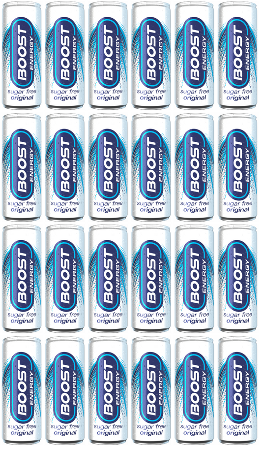 Boost Sugar Free Energy Drink 250ml - 24er-Pack Dosen