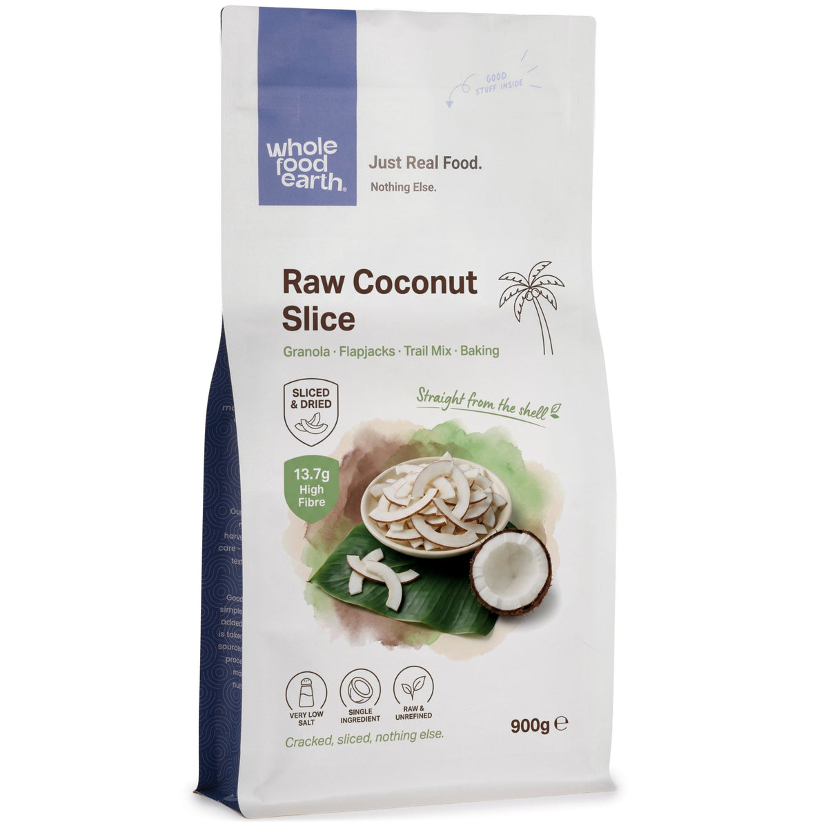 Raw Coconut Slice