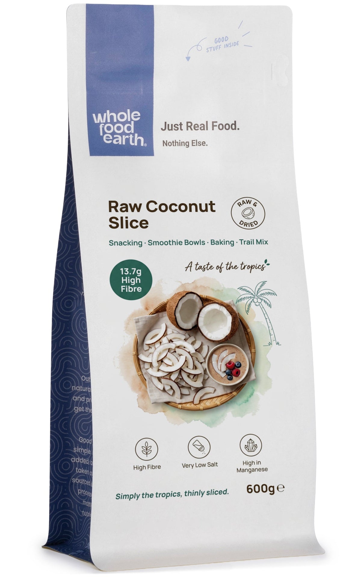 Raw Coconut Slice