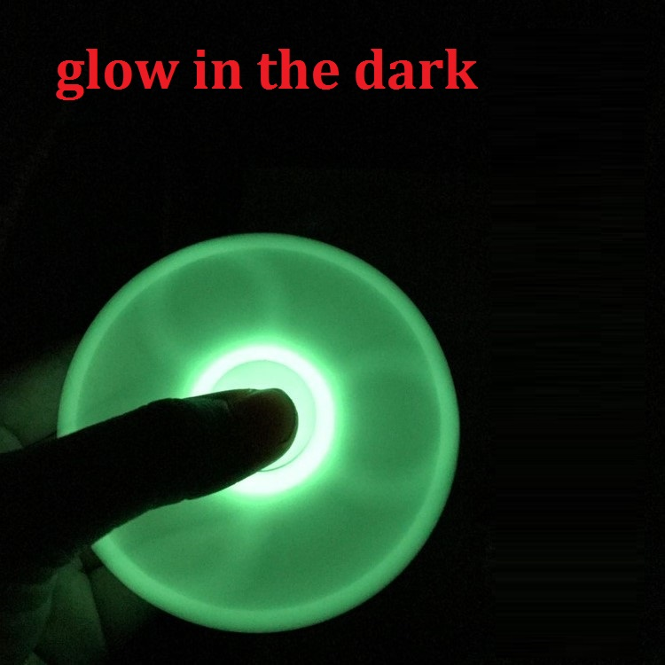 Glow In Dark Tri-Spinner Fidget Toy