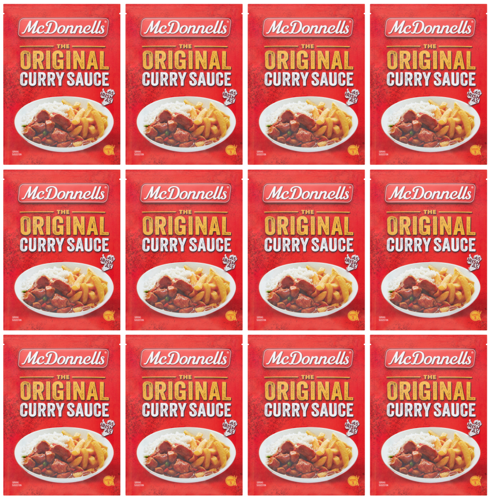 12 x McDonnell's Currysoßen-Tütchen 82g