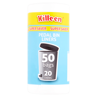 30 x Killeen Super Savers Tretmülleimerbeutel 50er-Pack