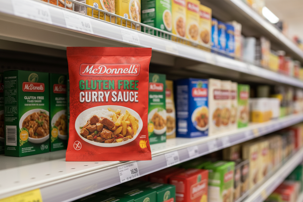 12 x Salsa Curry sin Gluten Mcdonnells 50Gr