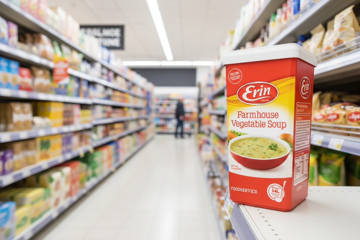 Erin Bauernhof Gemüsesuppe 1.24Kg Catering