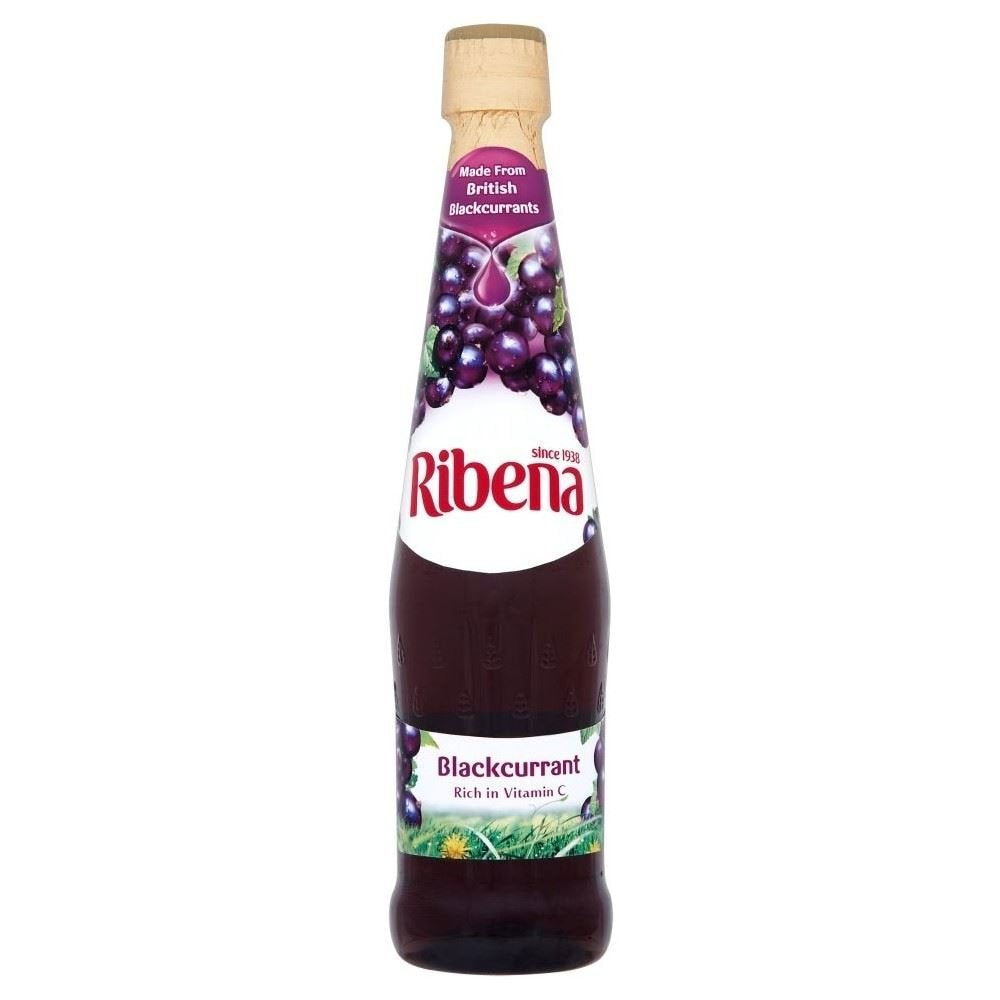 6 x Ribena Schwarze Johannisbeere - 600ML