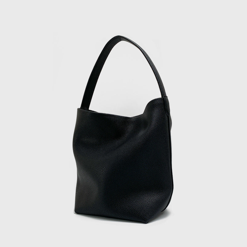 Women's Fashion All-match One-shoulder Bucket Bag