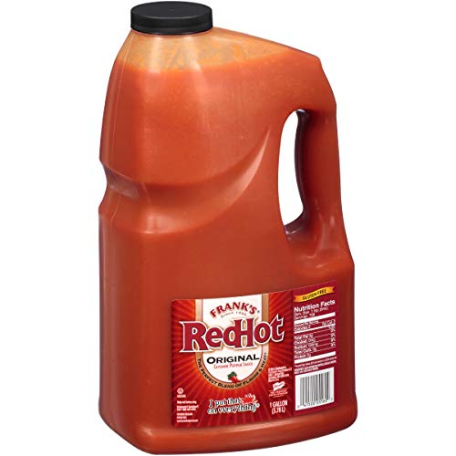 4 x Salsa de pimienta de cayena original Frank's Redhot 3.78L