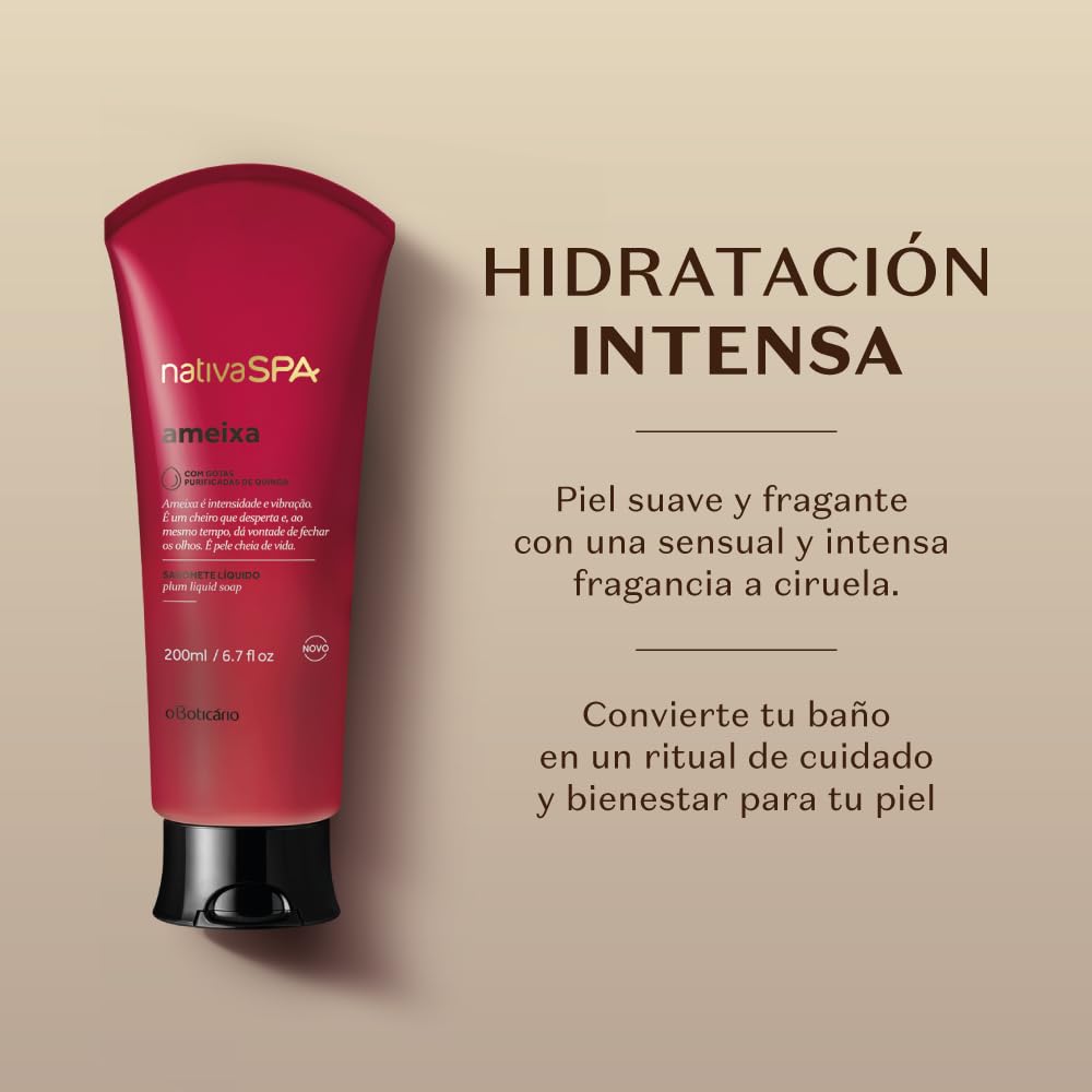 Sabonete Líquido Ameixa NativaSPA - 200ml