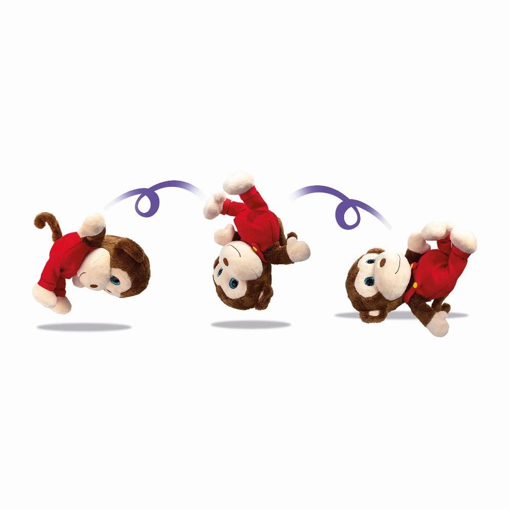 MY MONKEY TUMBLES Pre-School Soft Toy With Funny Tumbling Feature - As Seen On TV!