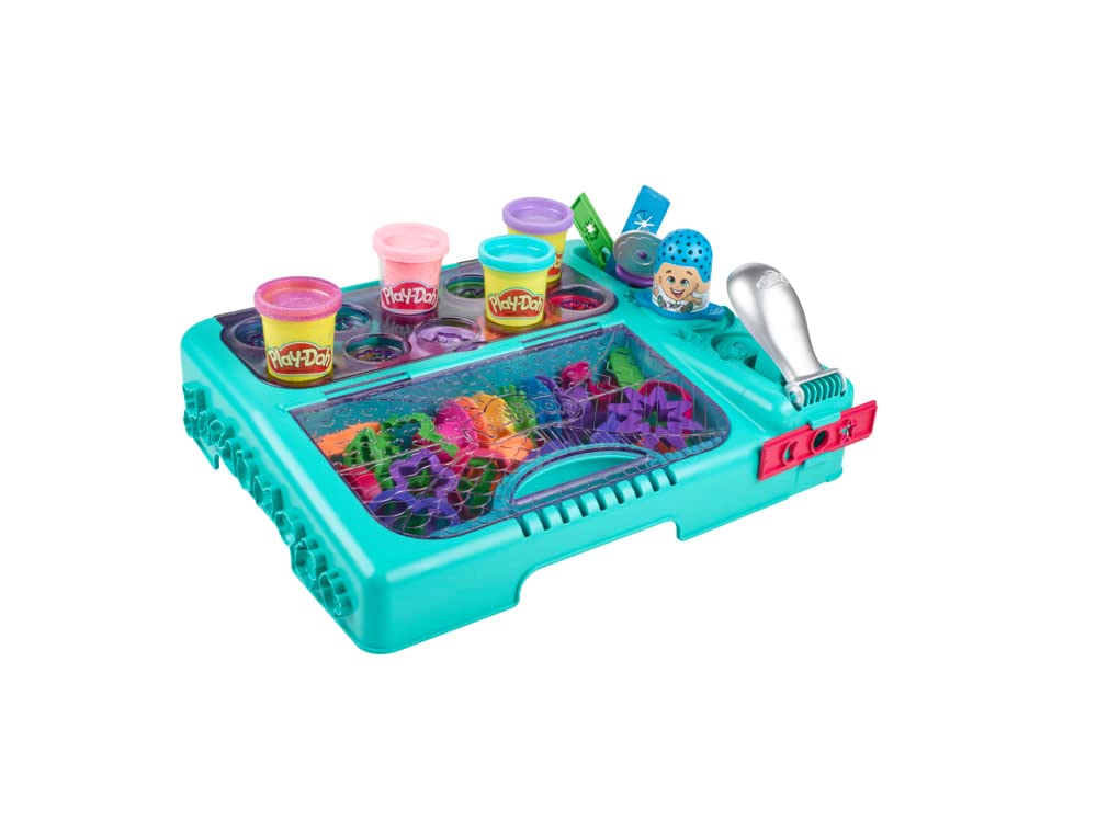 Play-Doh On the Go Imagine and Store Studio with Over 30 Tools and 10 Cans