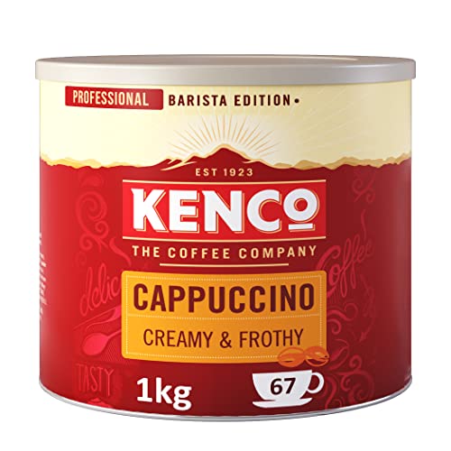 Kenco Cappuccino Instant Coffee 1kg - Tin 1kg
