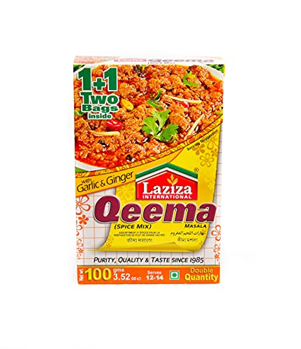 Laziza Qeema Garlic And Ginger Masala Mix 100G