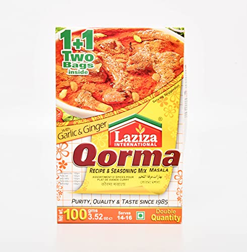 Laziza Qorma Spice Mix | Masala Mix | Easy Cook | 100g