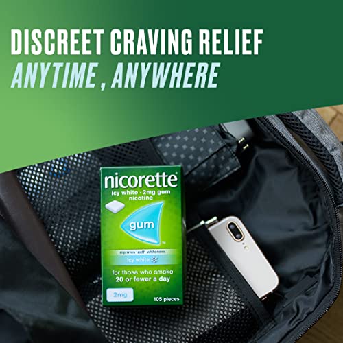 Nicorette Original Gum Nicotine 210 Piece, 4 mg (Stop Smoking Aid)