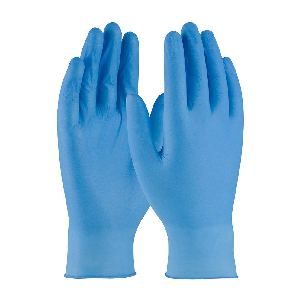 Supertouch Blue Nitrile Powder Free Gloves - Extra Large - Pack of 100