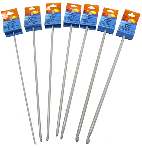 Pony Tunisian Crochet Hook, Aluminium,