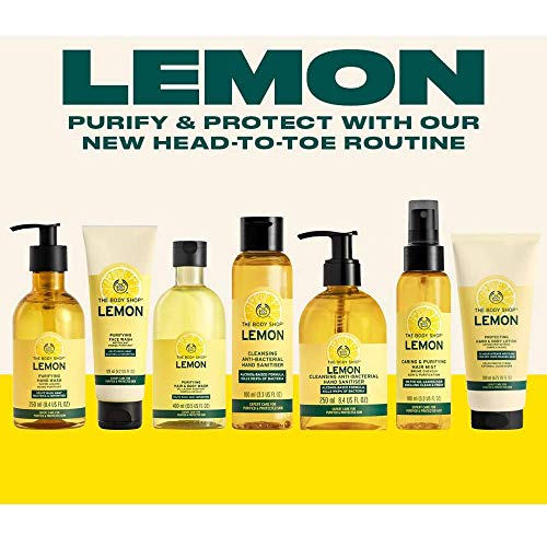 THE BODY SHOP Lemon Purifying Hand Wash INTENSELY CLEANSING HAND WASH PURIFY AND PROTECT SKIN