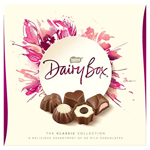 Nestlé Dairy Box Milk Chocolate Box, Chcoolate Gift 162 g