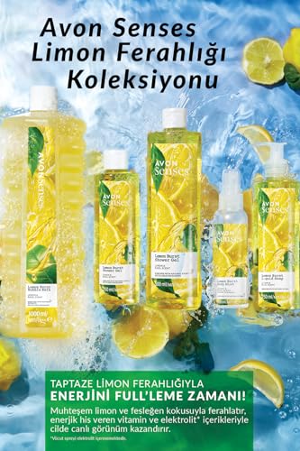 Avon Senses Body Mist 100ml (Lemon Burst Lemon & Basil Scent)