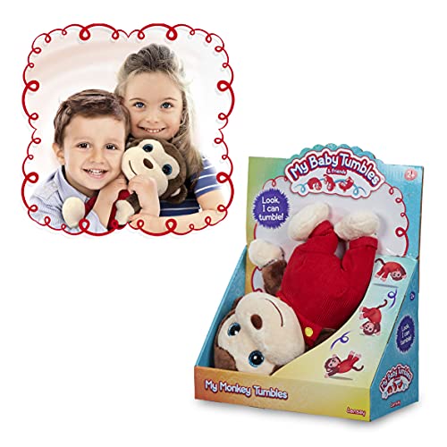MY MONKEY TUMBLES Pre-School Soft Toy With Funny Tumbling Feature - As Seen On TV!