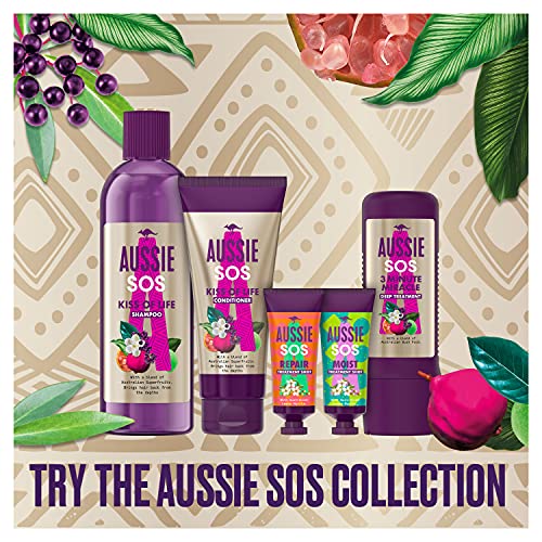 Aussie SOS Repair Shot Deep Conditioning Hair Treatment For Weak And Damaged Hair, 25ml