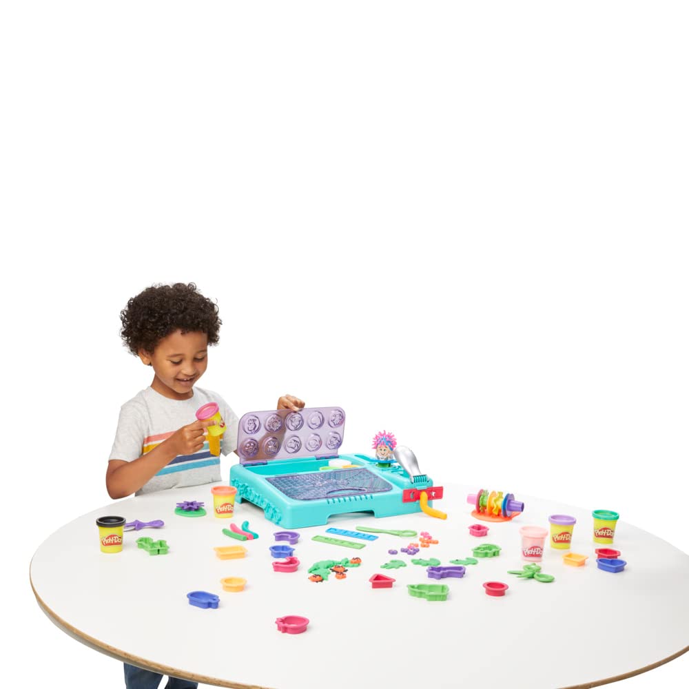 Play-Doh On the Go Imagine and Store Studio with Over 30 Tools and 10 Cans