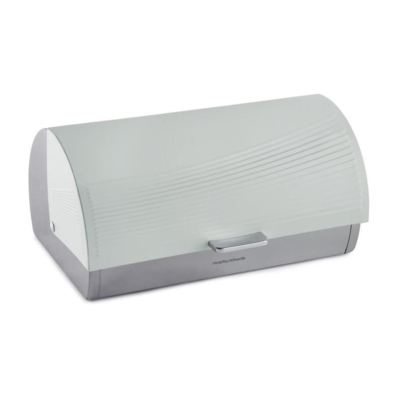 Morphy Richards Dune Roll Top Bread Bin Sage Green