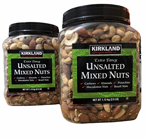 Kirkland Signature Extra Fancy Unsalted Mixed Nuts, 1.13kg