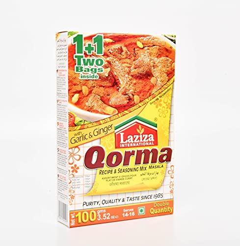 Laziza Qorma Spice Mix | Masala Mix | Easy Cook | 100g