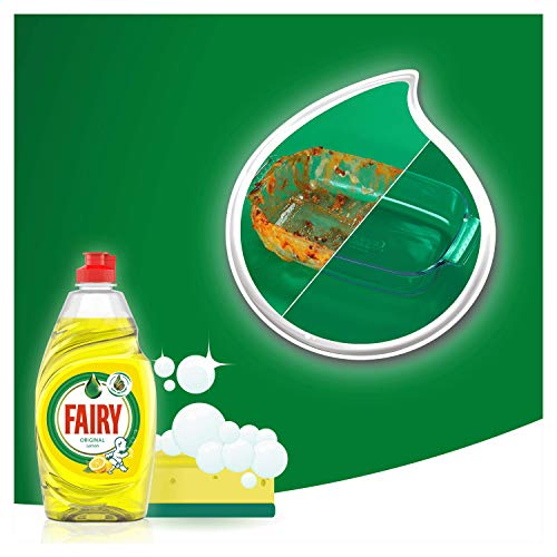 Fairy Washing Up Liquid Lemon with Liftaction, 1015ml