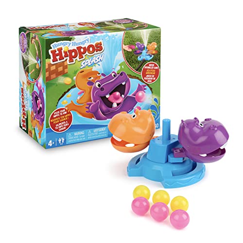 Hasbro Crocodile Dentist Splash – Fun Outdoor Water Games – More Water, More Fun!