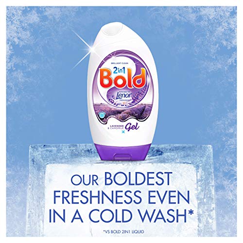 Bold 2 In 1 Laundry Detergent Gel Lavender & Camomile, 35 Washes