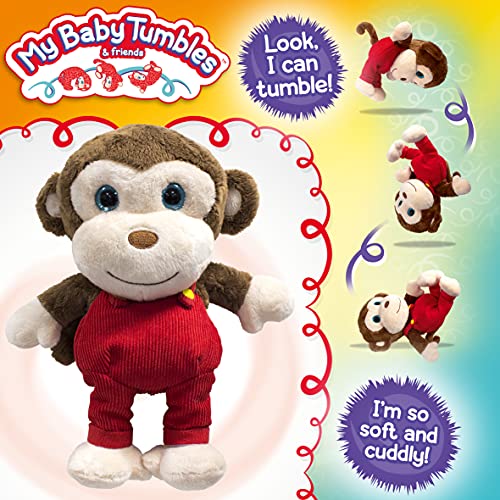 MY MONKEY TUMBLES Pre-School Soft Toy With Funny Tumbling Feature - As Seen On TV!