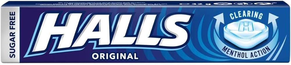 20 x Halls Mentol. Original sin azúcar 32G