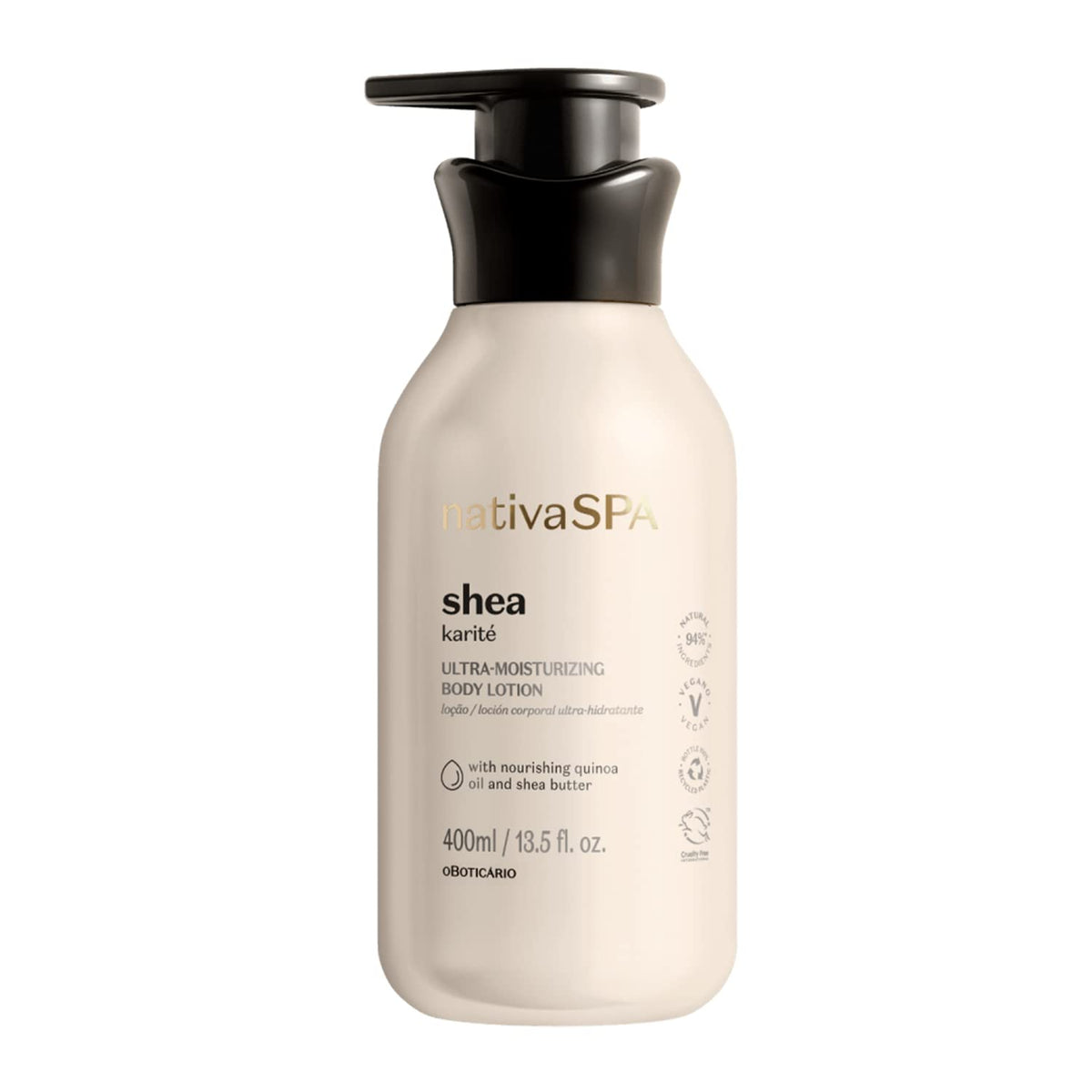 Karite Body Moisturizing Lotion – NATIVA SPA – O BOTICARIO/BOUTIQUEB