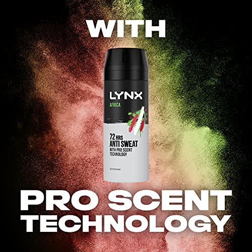 Lynx Africa 72-hour protection Antiperspirant Deodorant Spray 150 ml
