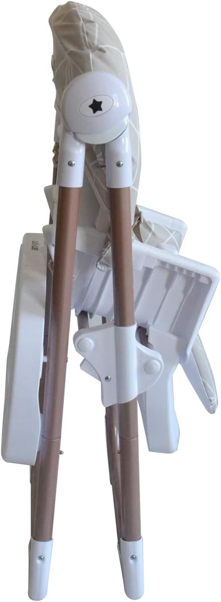 My Babiie MBHC8 Christina Milian AM:PM Geometric Mocha Premium Highchair