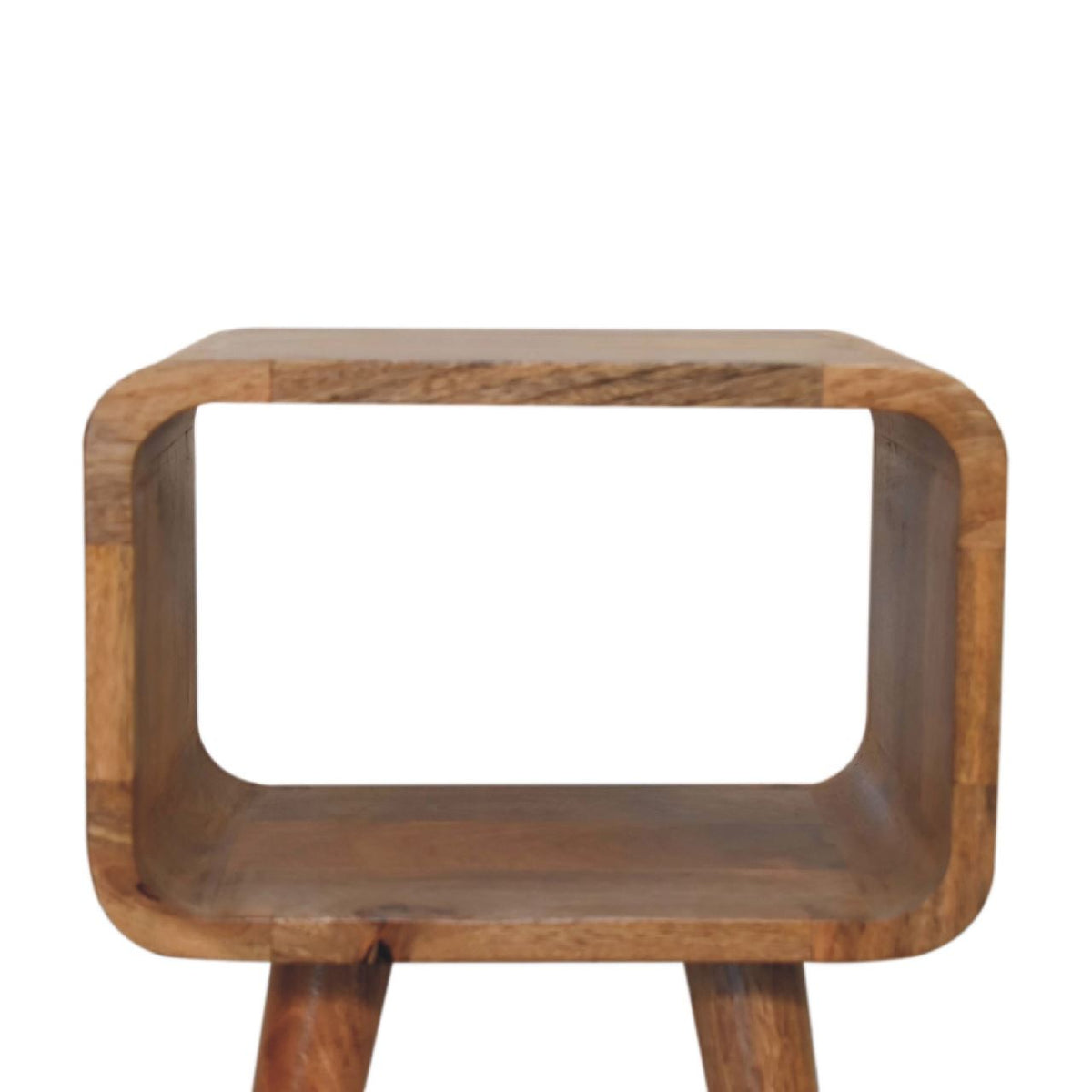 Artisan Mini Curved Open Bedside Table