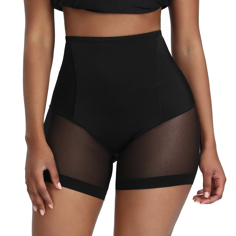 Women's Mid-rise Tummy-control Pants, Ultra-thin, Waist-cinching, Boxer-style