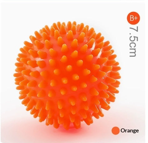 Hard thorn massage ball hand holding thorn ball touch training ball pvc acupressure massage ball yoga ball