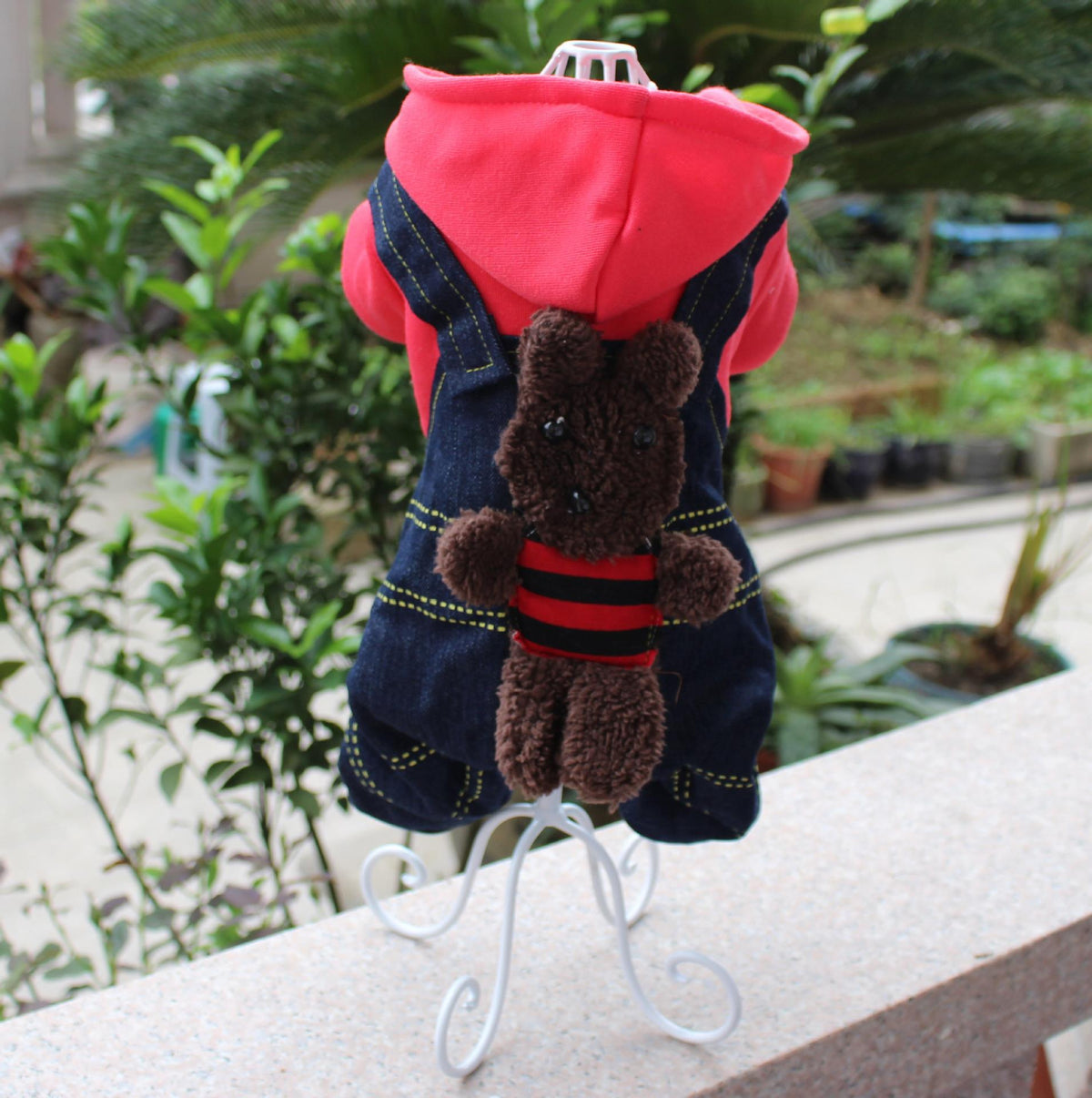 Pet Hanger Dog Clothes Display Rack Metal Rack