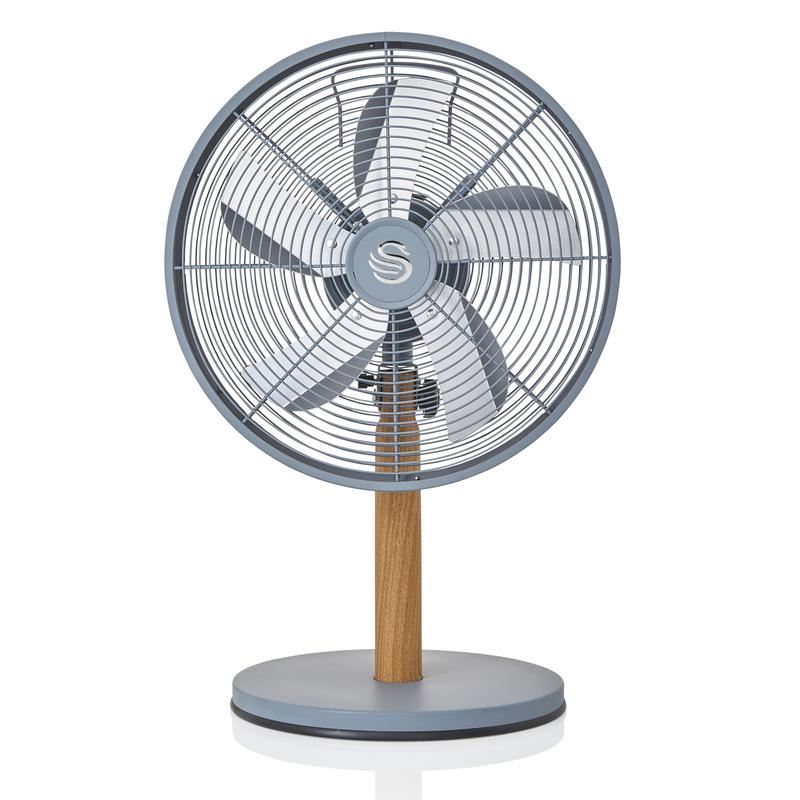 Swan Grey Nordic 12 Inch Desk Fan