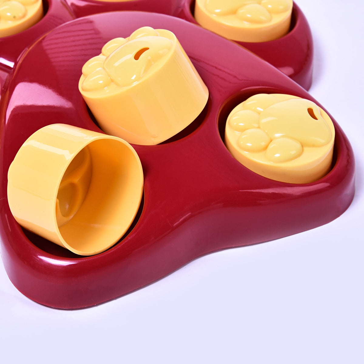 Large Footprint Dog Educational Toy Pet Treasure Hunting Slow Food Box