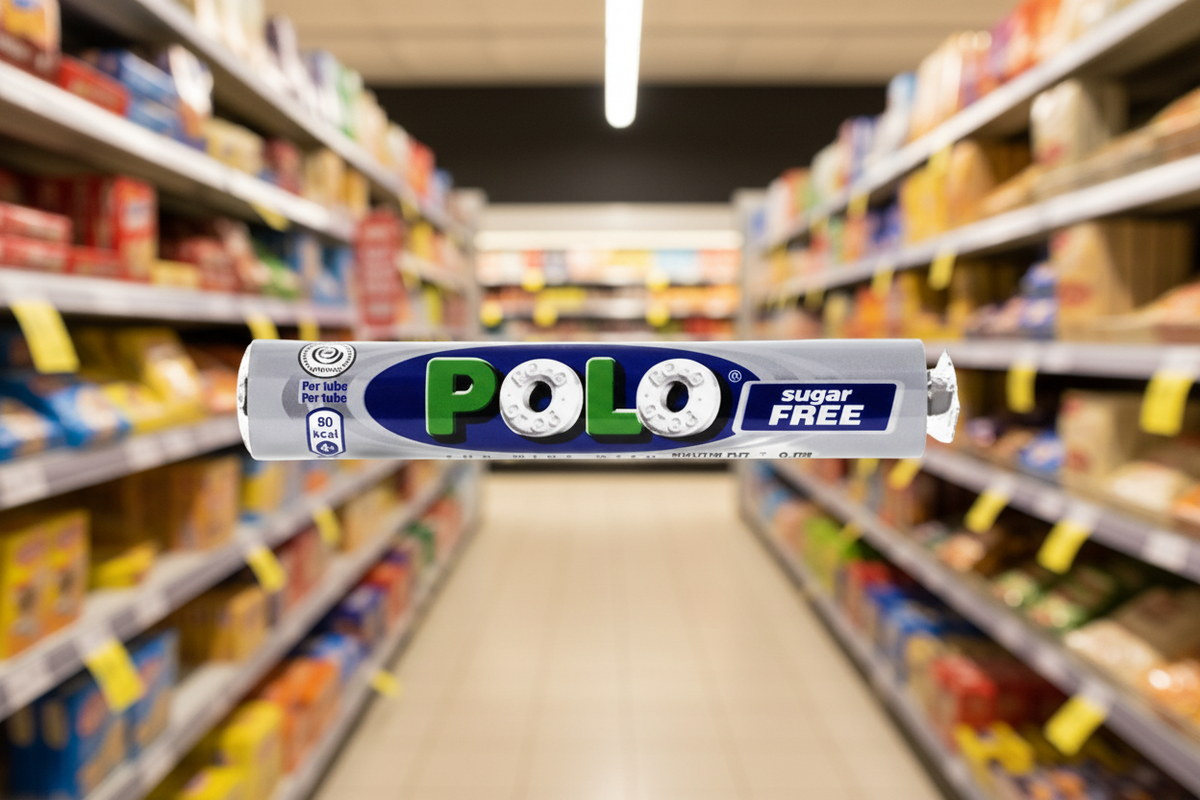 32 x Polo zuckerfreie Minzröhrchen 33,4g