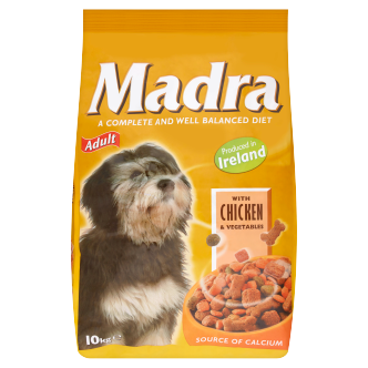 Madra Hundefutter für erwachsene Hunde mit Huhn & Gemüse 10 kg