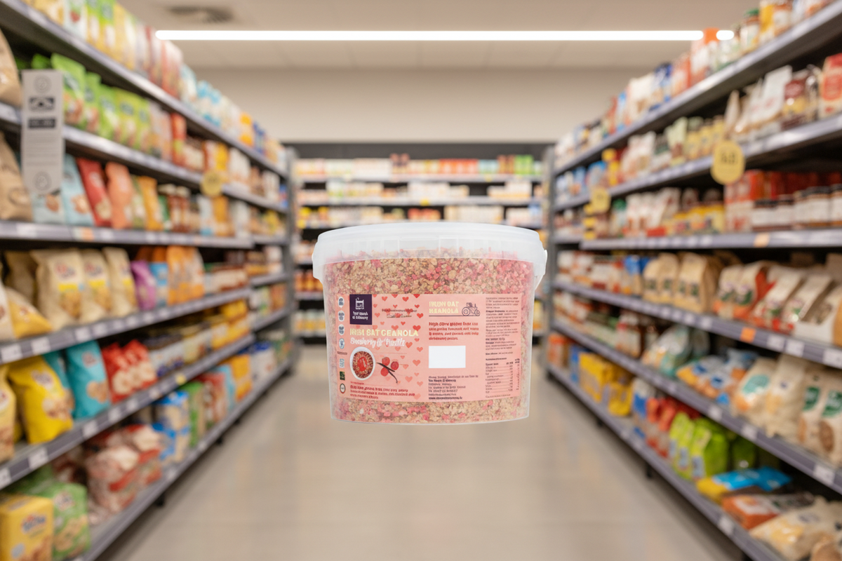 The Foods Of Athenry Granola de Fresa y Vainilla 3 kg